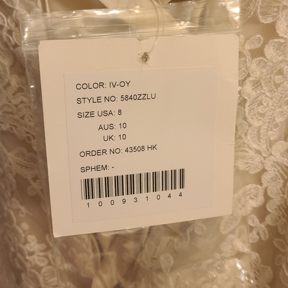 Stella York size 8 Wedding Dress - Picture 7 of 8